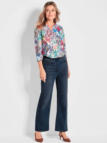 Wide Leg Jean Goldner en bleu