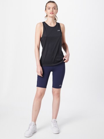 Coupe slim Pantalon de sport Newline en bleu