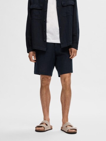 SELECTED HOMME Regular Shorts 'Mads' in Blau: predná strana