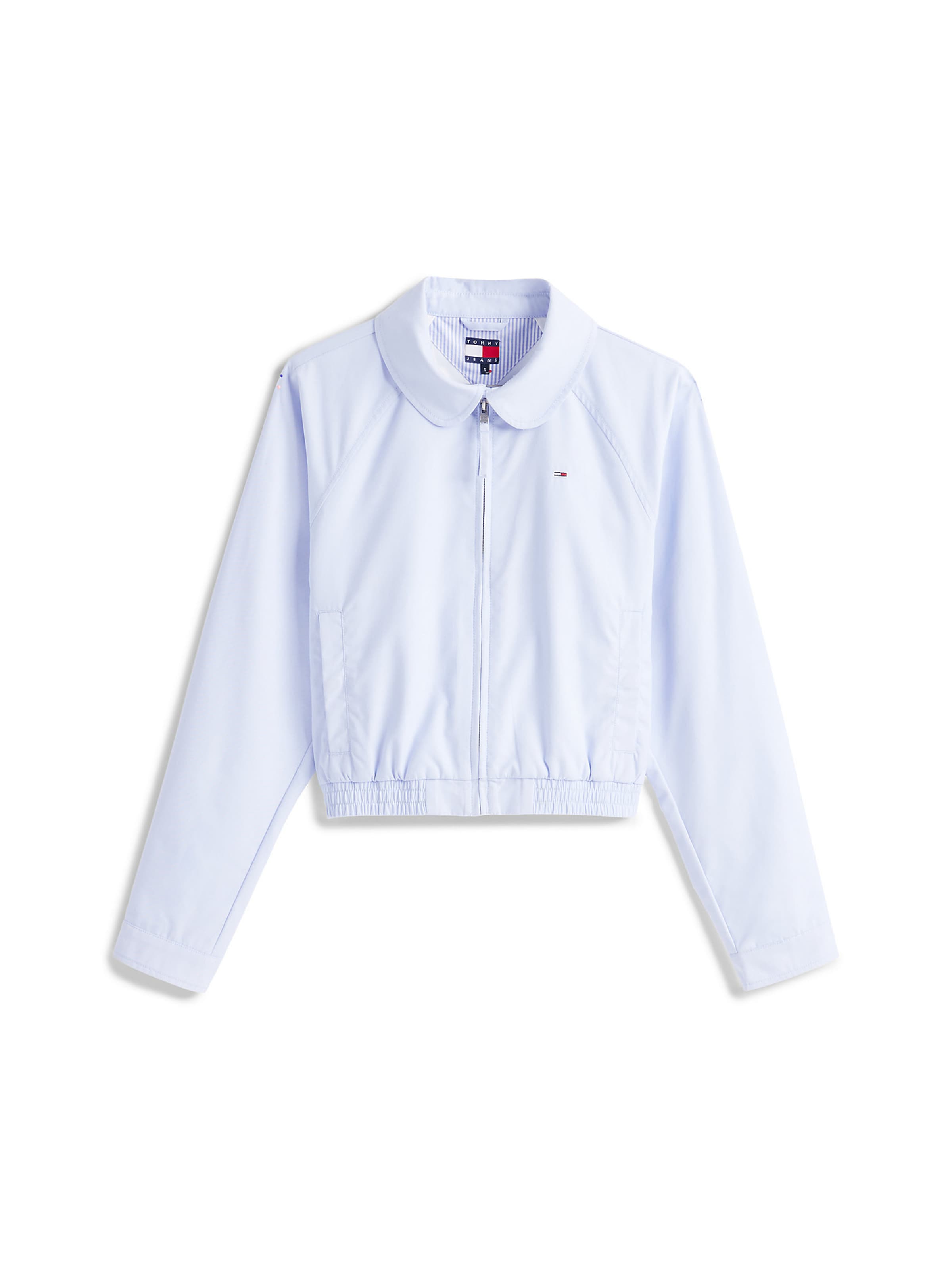 Tommy Jeans Prehodna jakna | modra barva: sprednja stran