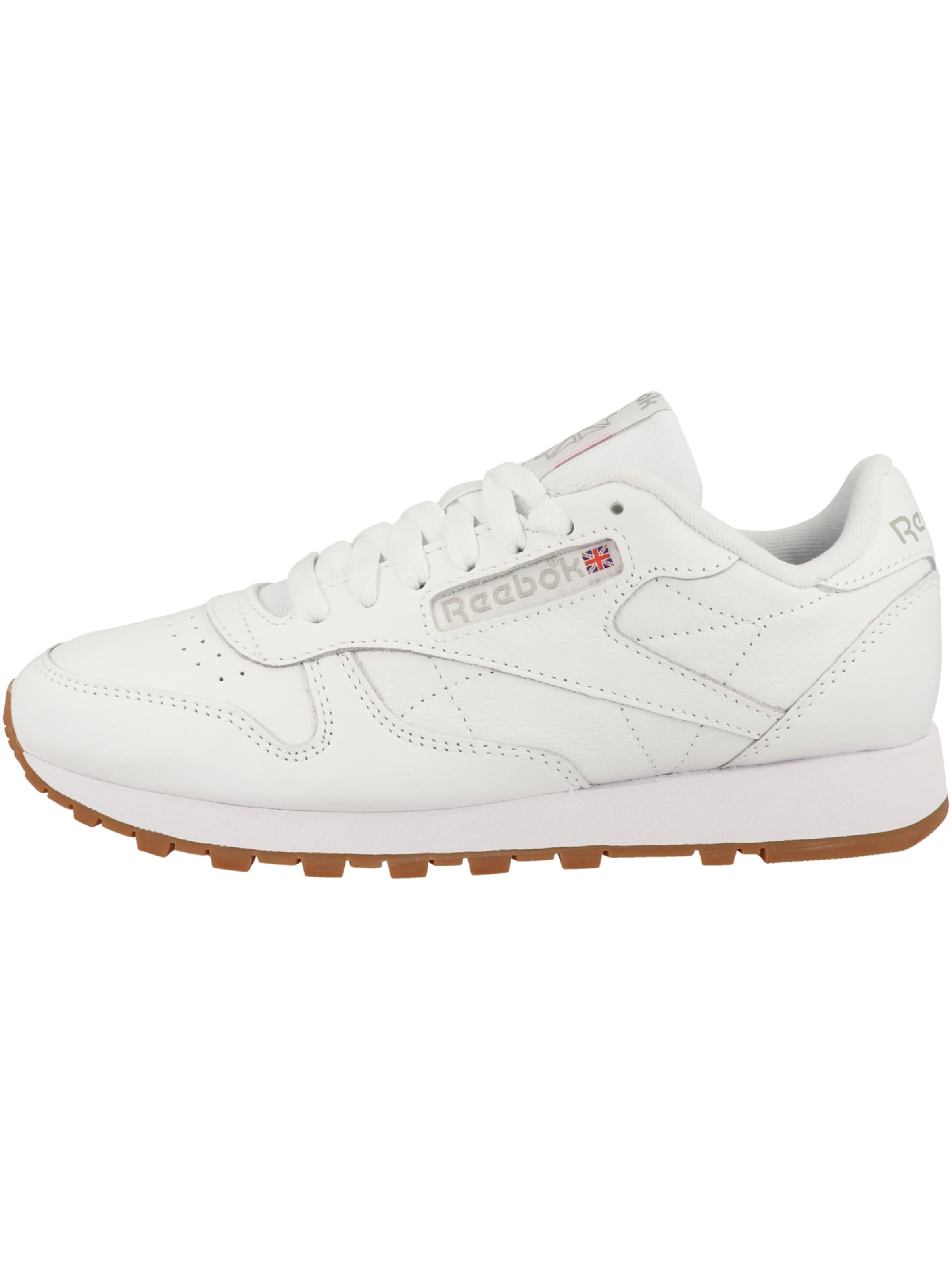 Sneaker bassa 'Classic' di Reebok in bianco: lato