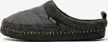 Ciabatta 'Zueco New Wool' di Nuvola. in grigio: frontale
