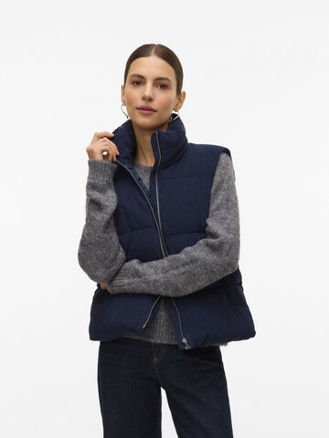 VERO MODA - Chaleco en azul: frente