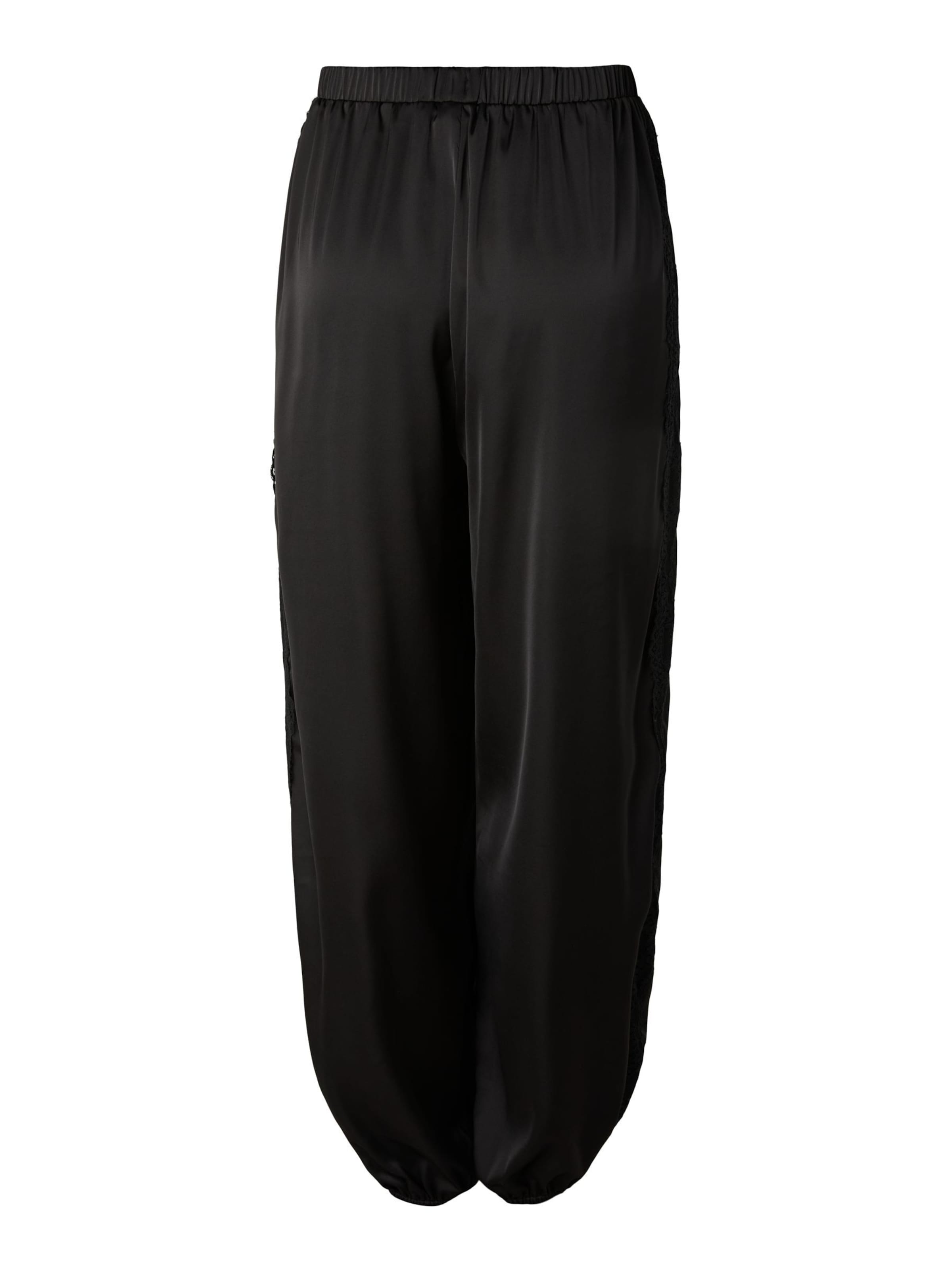 PIECES - Barrel Pantalón 'PCOLLI MW' en negro