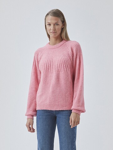 modström Pullover i pink: forside
