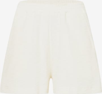 A LOT LESS regular Παντελόνι 'Alanis' σε λευκό: μπροστά