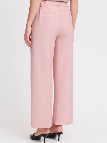 Loosefit Pantaloni chino ' BYDANTA WIDE LEG PANTS 2 CROPPED ' di b.young in rosa