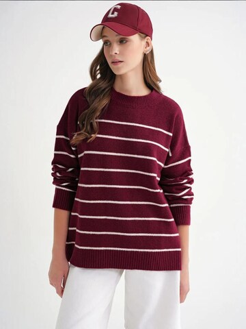 MixRay Kampsun 'Pullover', värv punane