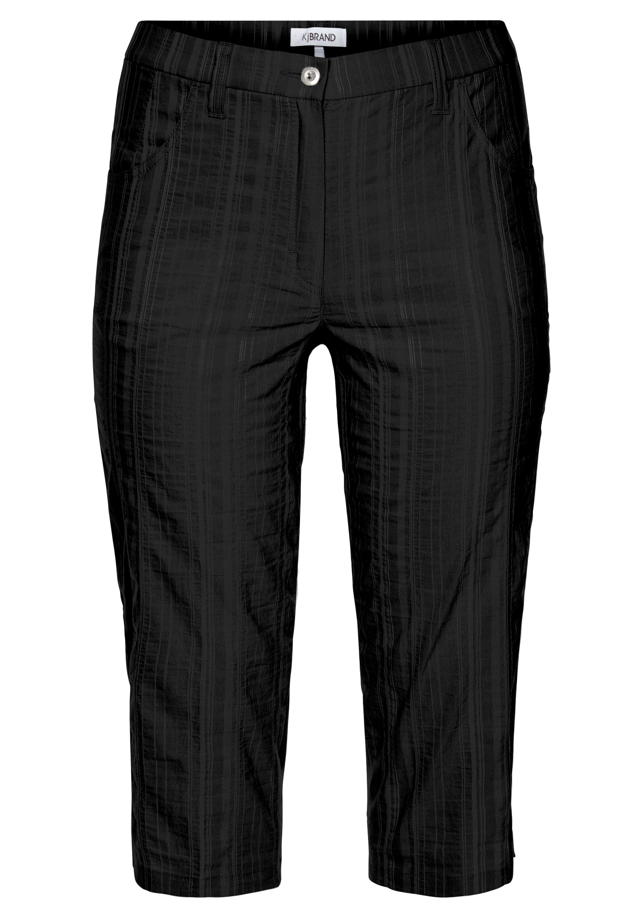KjBRAND Pants in Black: front