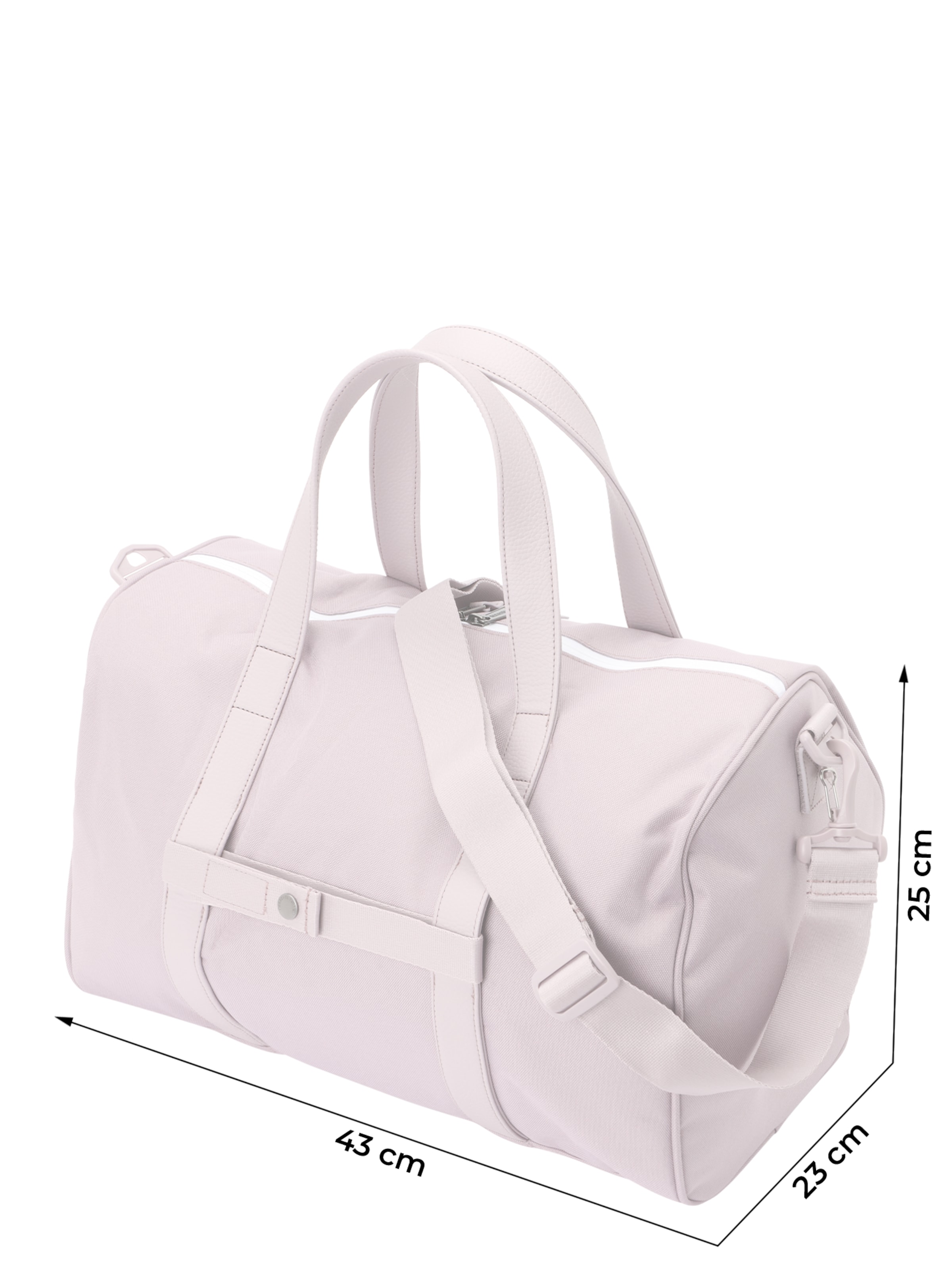 Herschel Viikonloppulaukku 'Novel' värissä vaaleanpunainen: etupuoli