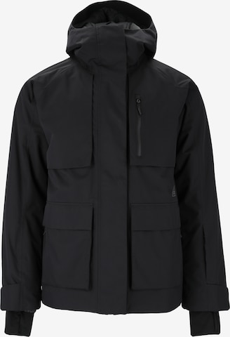 SOS Winter Jacket 'Keilberg' in Black: front