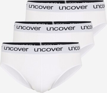 uncover by SCHIESSER Slip '3er-Pack Uncover' in Wit: voorkant