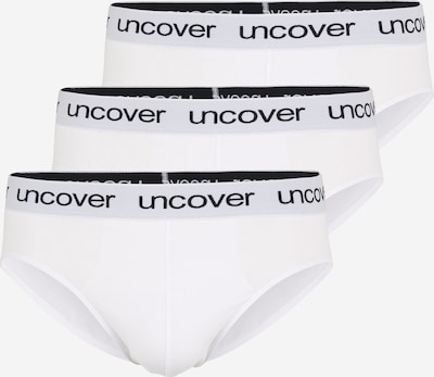 uncover by SCHIESSER Slip '3er-Pack Uncover' en blanc, Vue avec produit