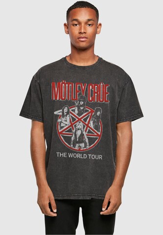 T-Shirt 'Motley Crue - Vintage World Tour' Merchcode en noir : devant