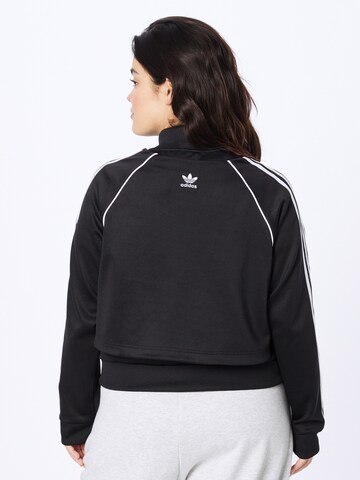 ADIDAS ORIGINALS Zip-Up Hoodie 'Always Original Sst ' in Black