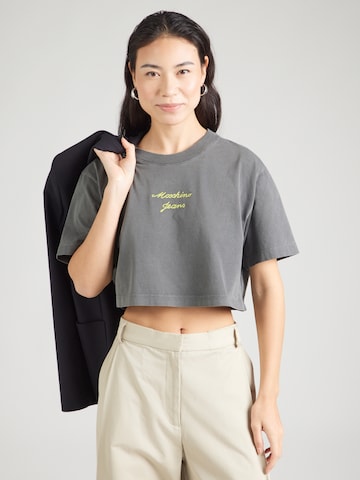 T-shirt Moschino Jeans en gris : devant