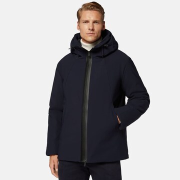 Boggi Milano Weatherproof jacket in Blue: front