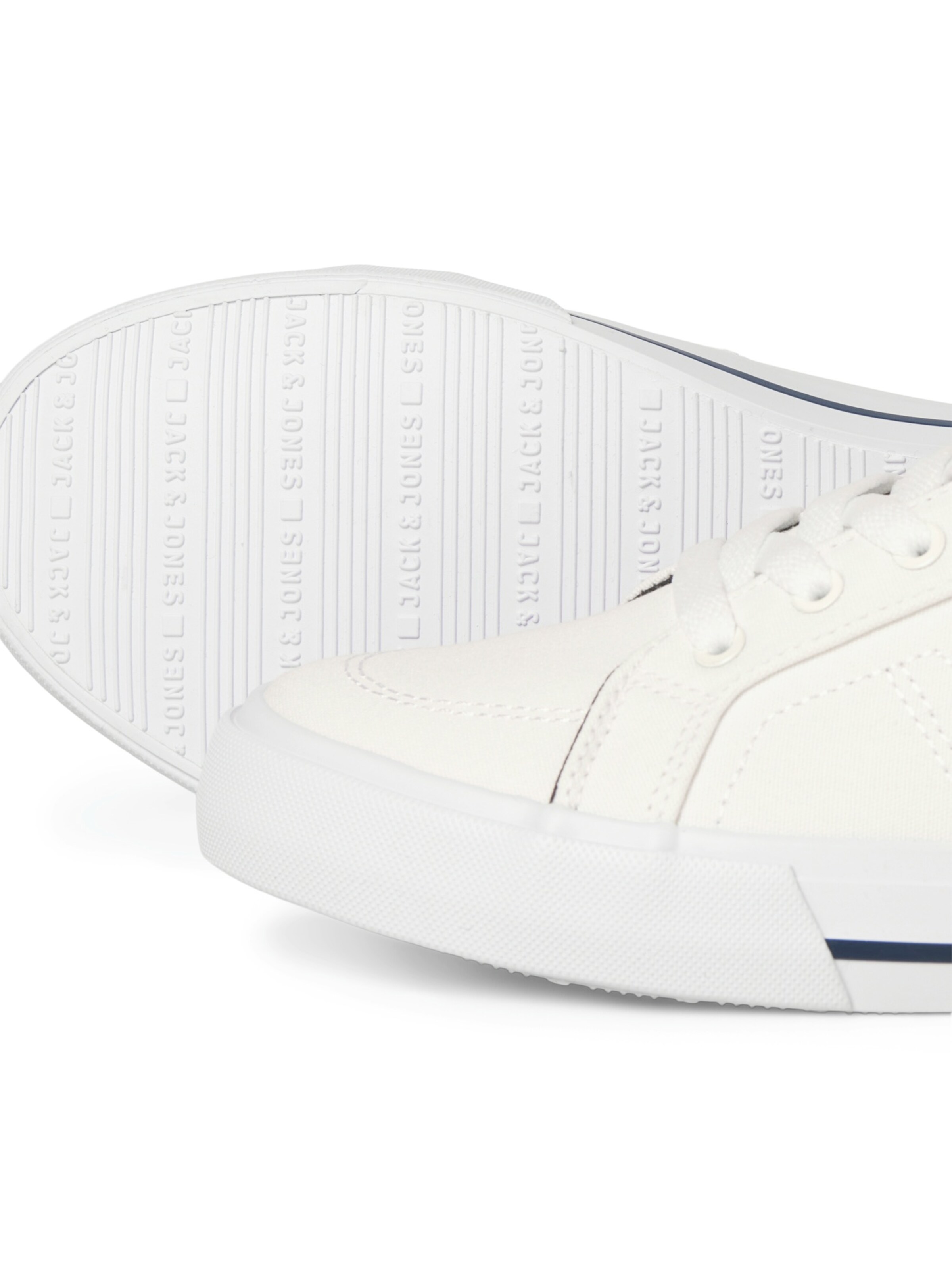 JACK & JONES Σνίκερ χαμηλό 'JFWJERRY' σε λευκό