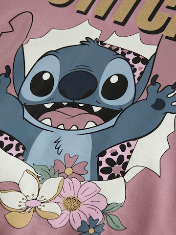 NAME IT Mikina 'NKFJYNDA STITCH' - Fialová