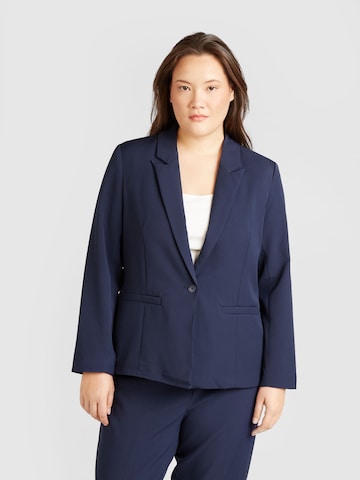 Blazer 'KAIA' di Vero Moda Curve in blu: frontale