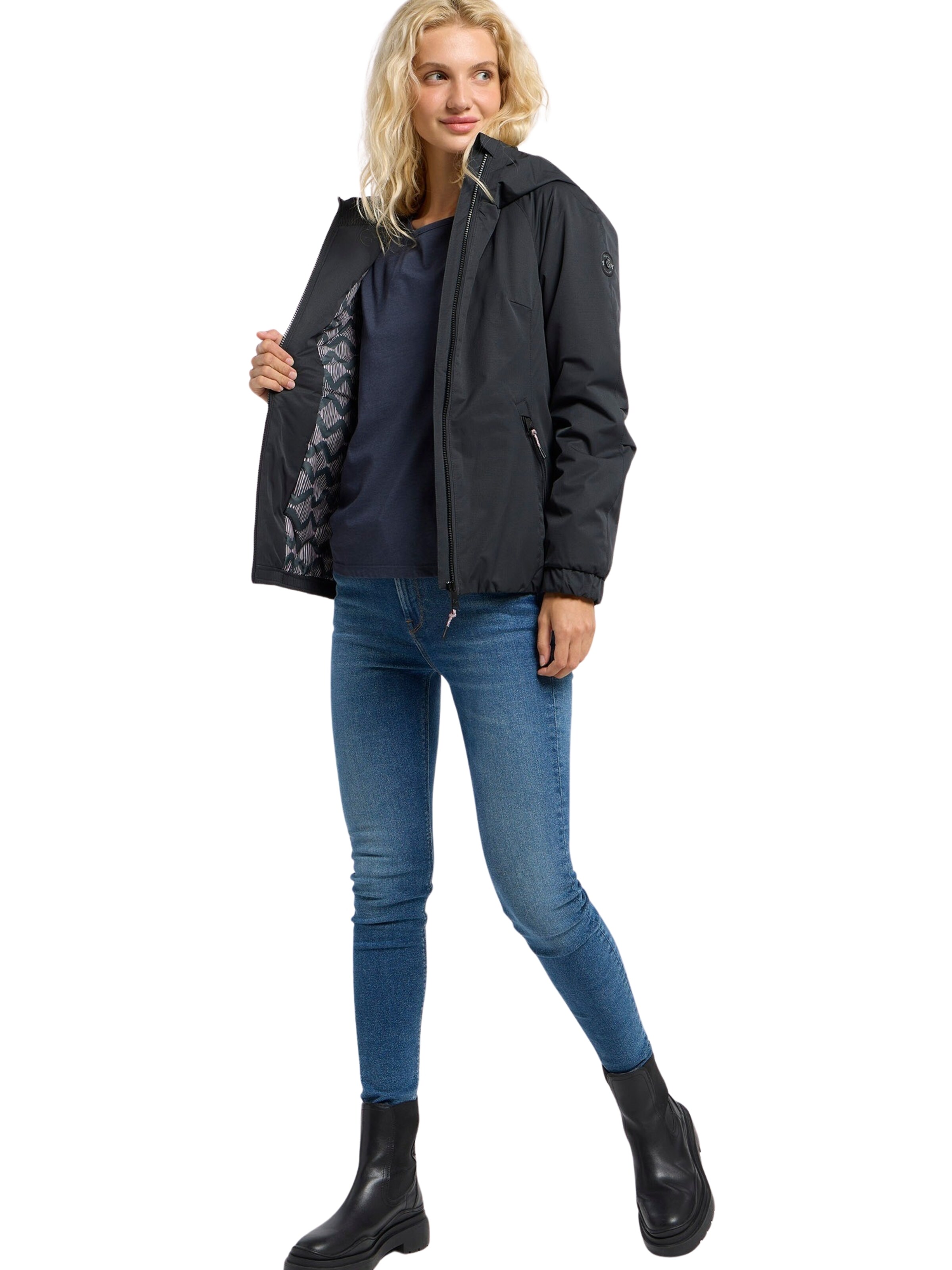 Giacca di mezza stagione 'Dizzie Warm' di Ragwear in nero