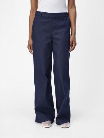 OBJECT Wide Leg Jeans 'JUNE' i blå: forside