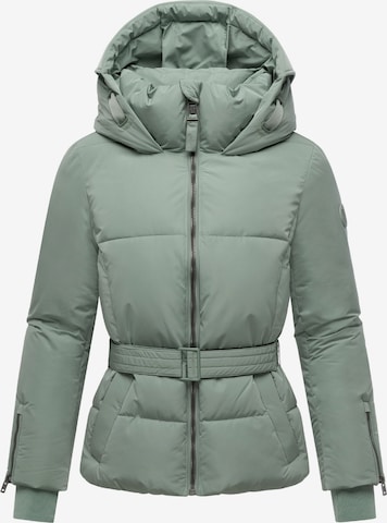 Geacă de iarnă 'Aleyna 16' de la MARIKOO pe verde: față