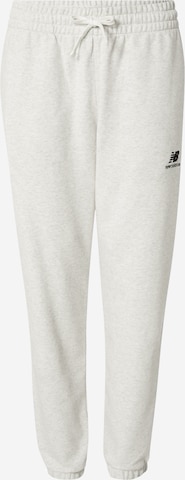 new balance Tapered Sportbroek in Wit: voorkant