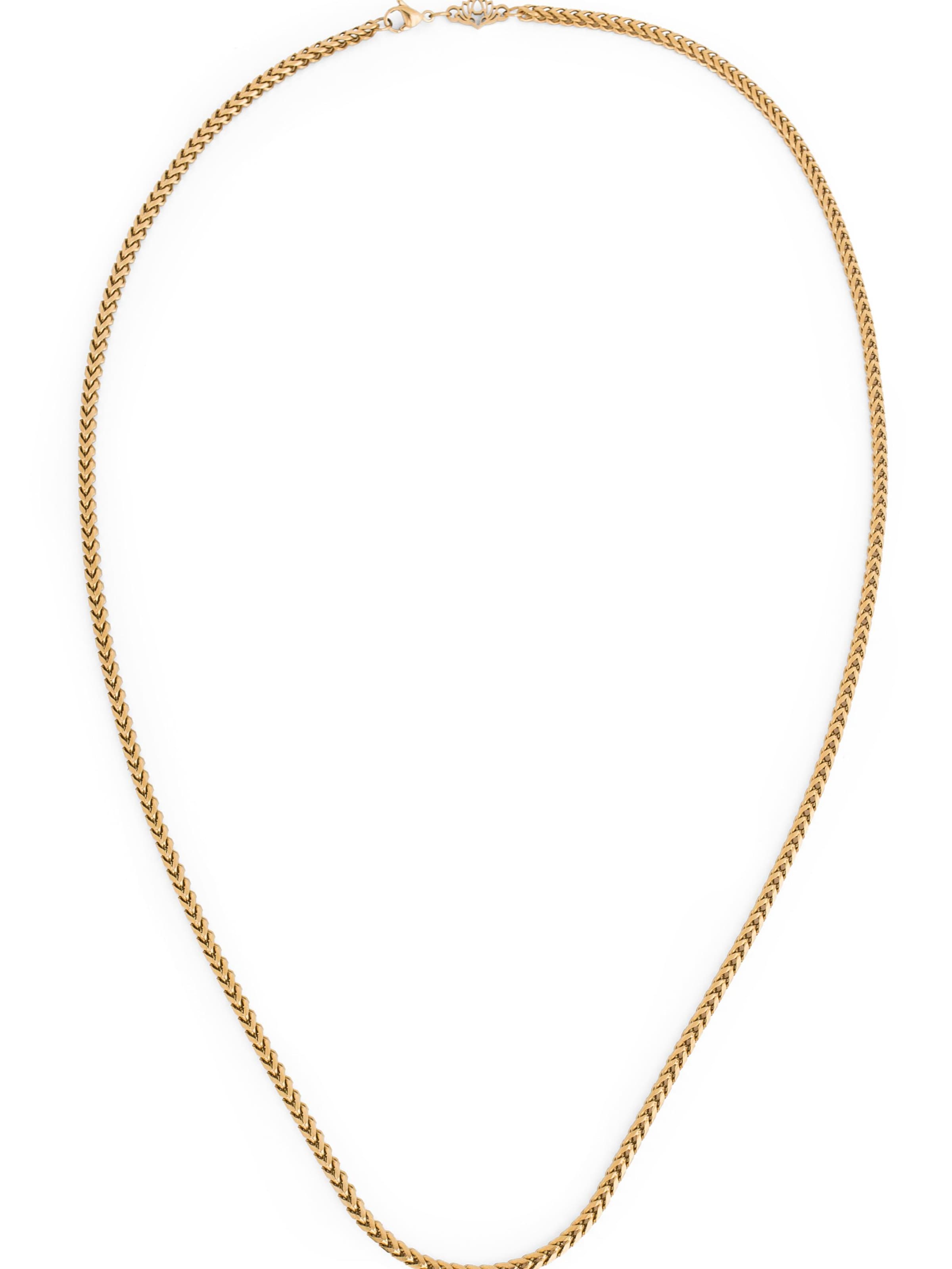 Akitsune Necklace 'Franco' in Gold: front