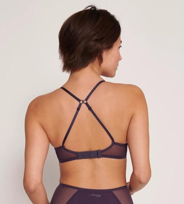 SLOGGI Bustier Nedrček 'Soft ADAPT' | modra barva