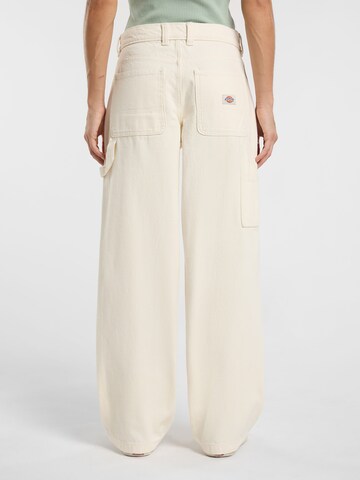 Regular Pantalon 'RIVER RANCH' DICKIES en blanc