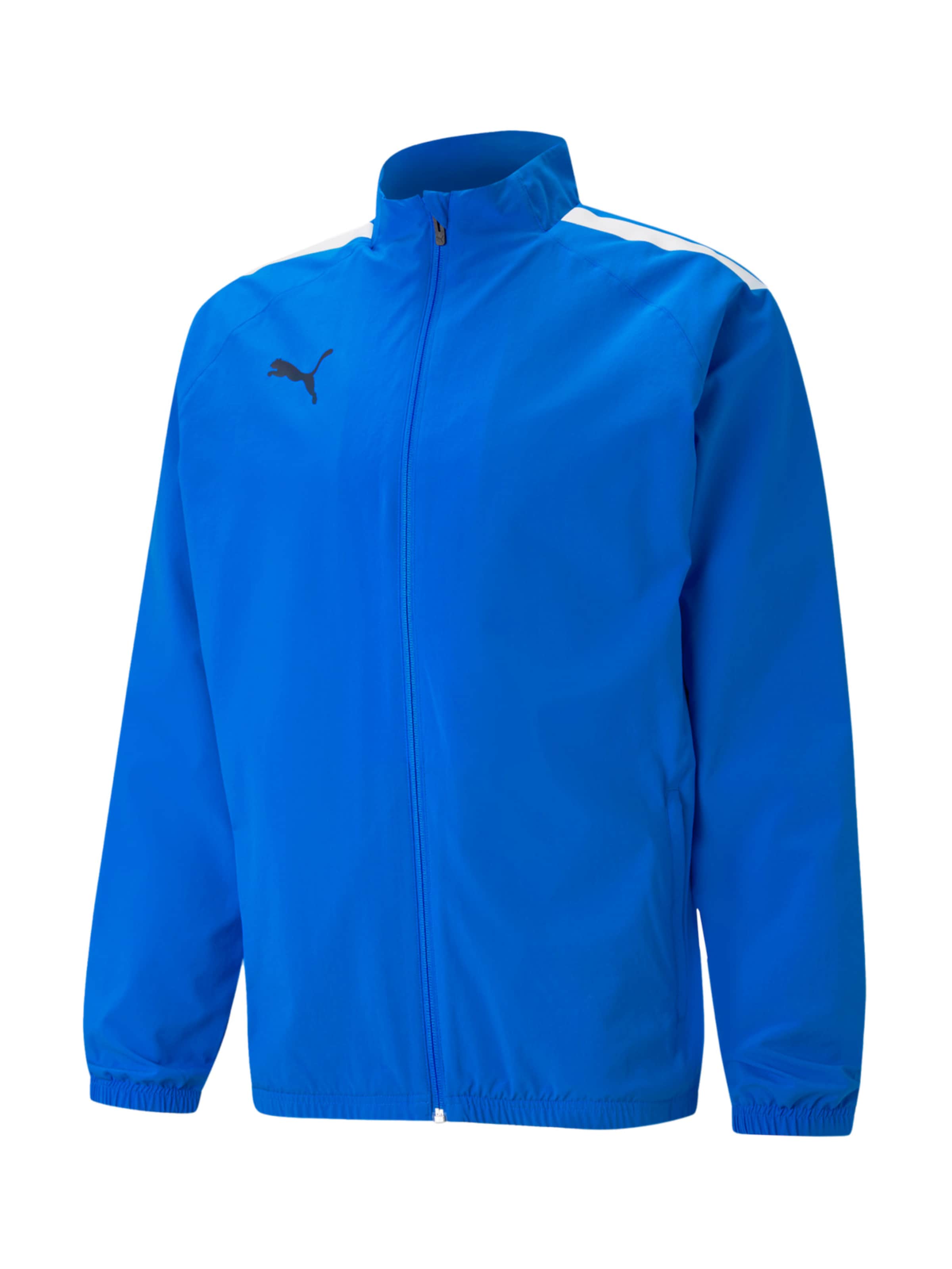 PUMA Sportjacke in Blau: Vorderseite