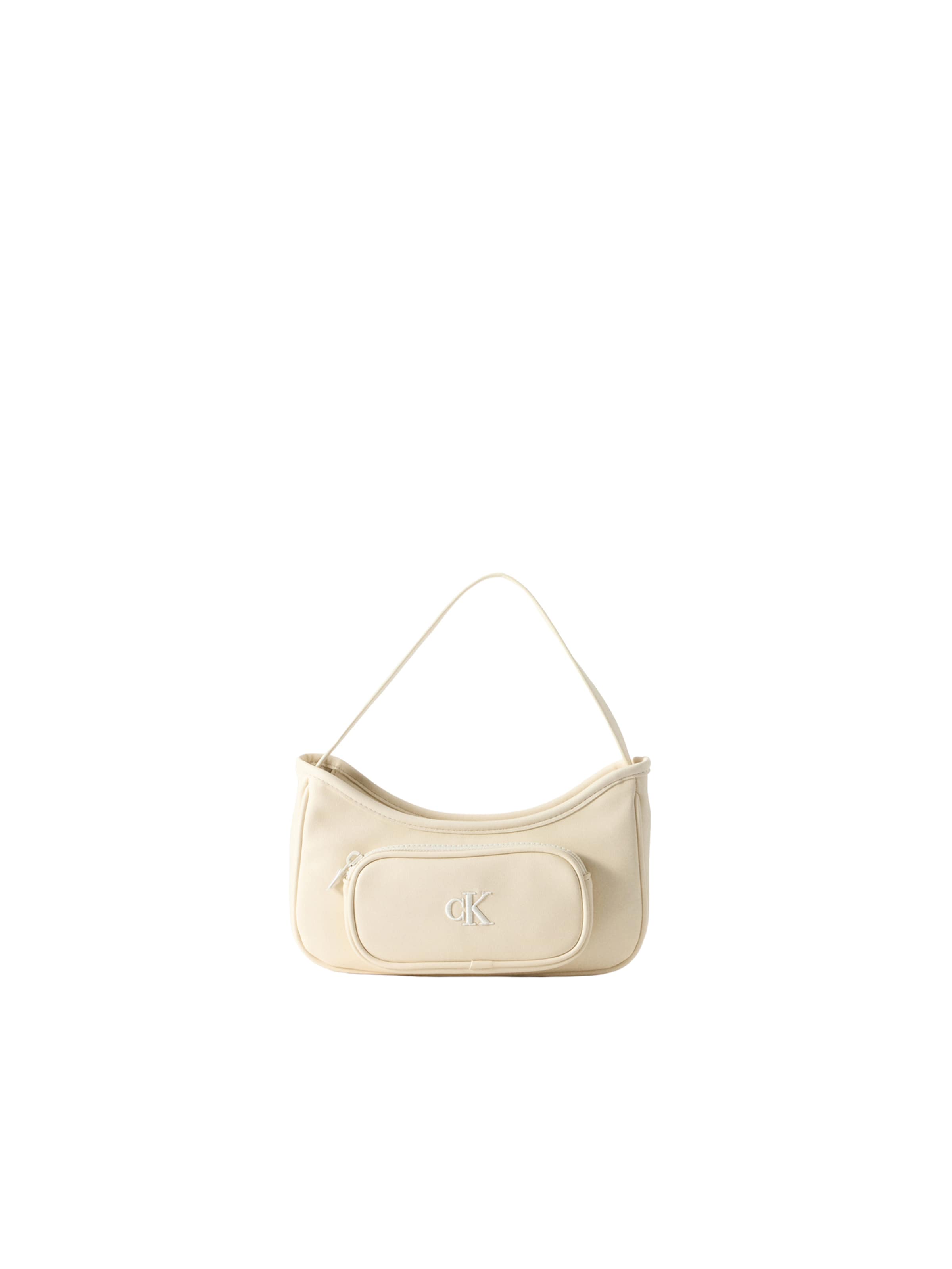 Sac Calvin Klein Jeans en beige : devant