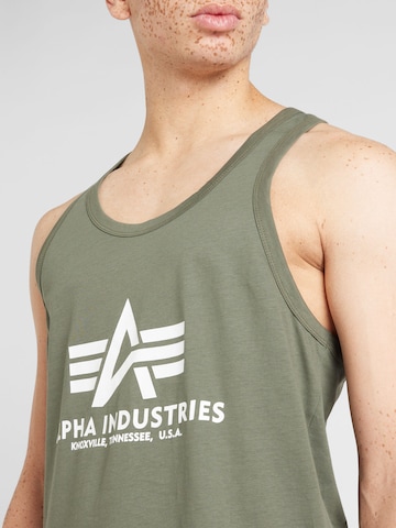 T-Shirt ALPHA INDUSTRIES en vert