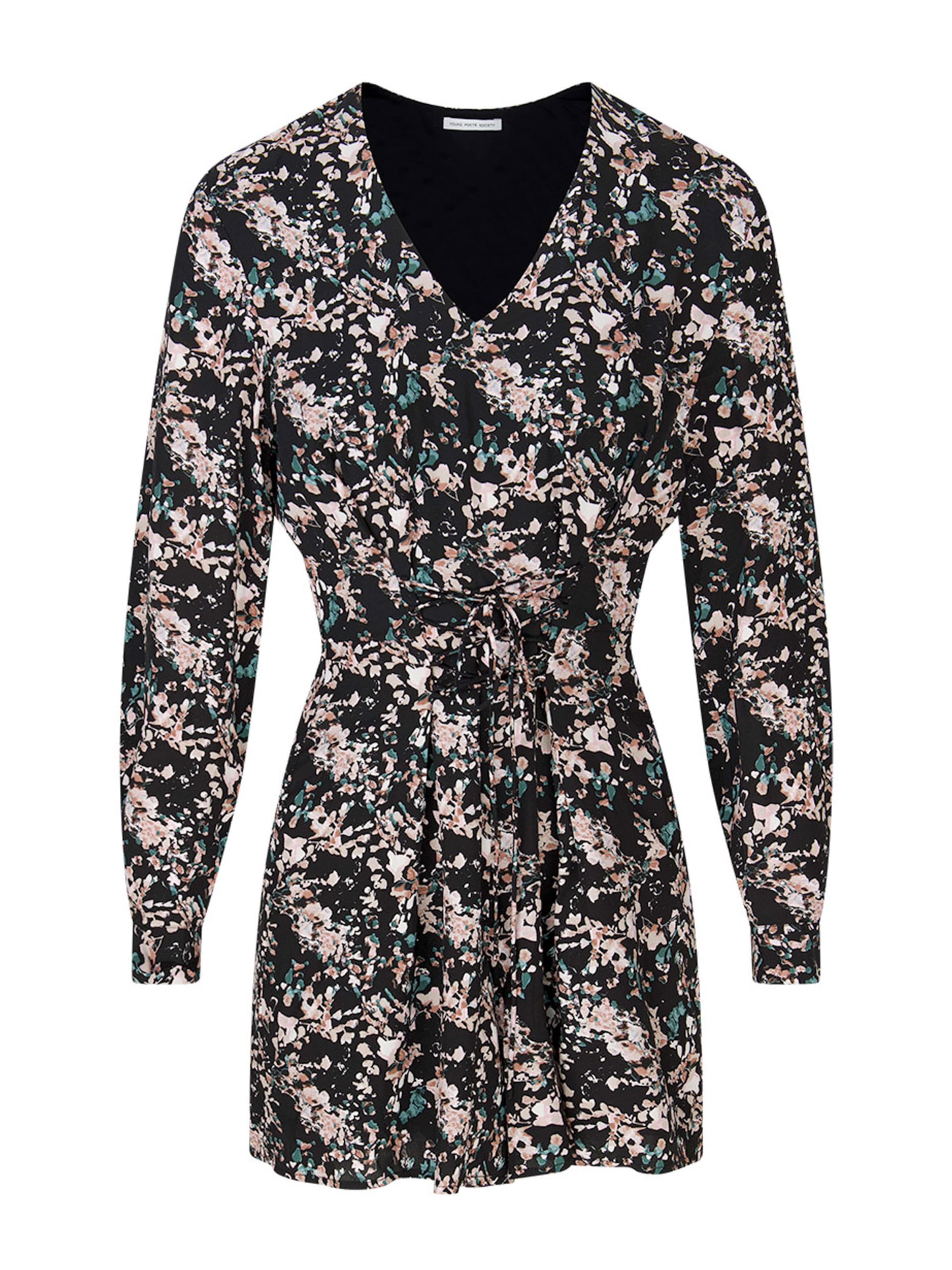 Robe 'Eva' Young Poets en noir : devant