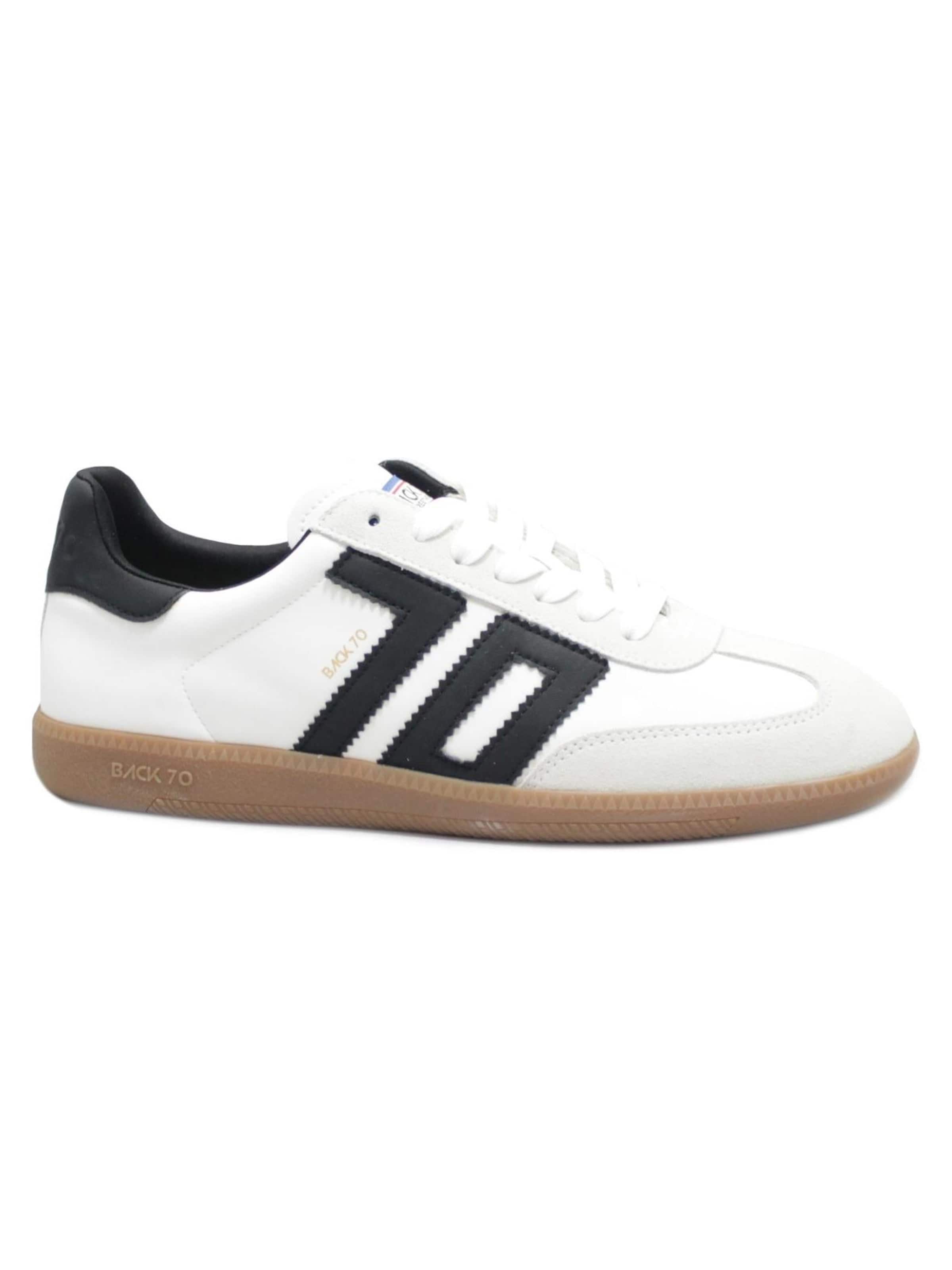 Sneaker bassa di Back70 in bianco: frontale