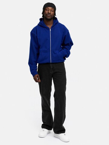 Daily Cotton Sweatjacke 'DCBEND'‌‌‌‌‌‌‌‌‌ in Blau