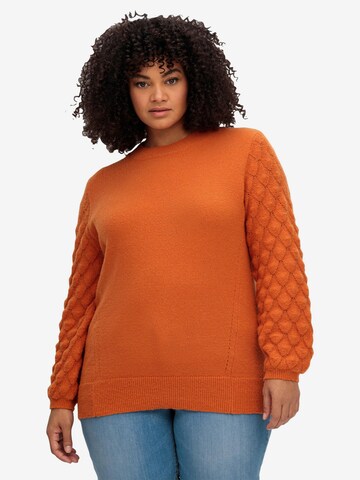 SHEEGO Pullover i orange: forside