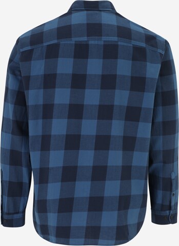 Jack & Jones Plus Regular Fit Skjorte 'Gingham' i blå