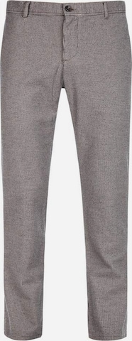 Alberto Regular Pleat-Front Pants in Beige: front