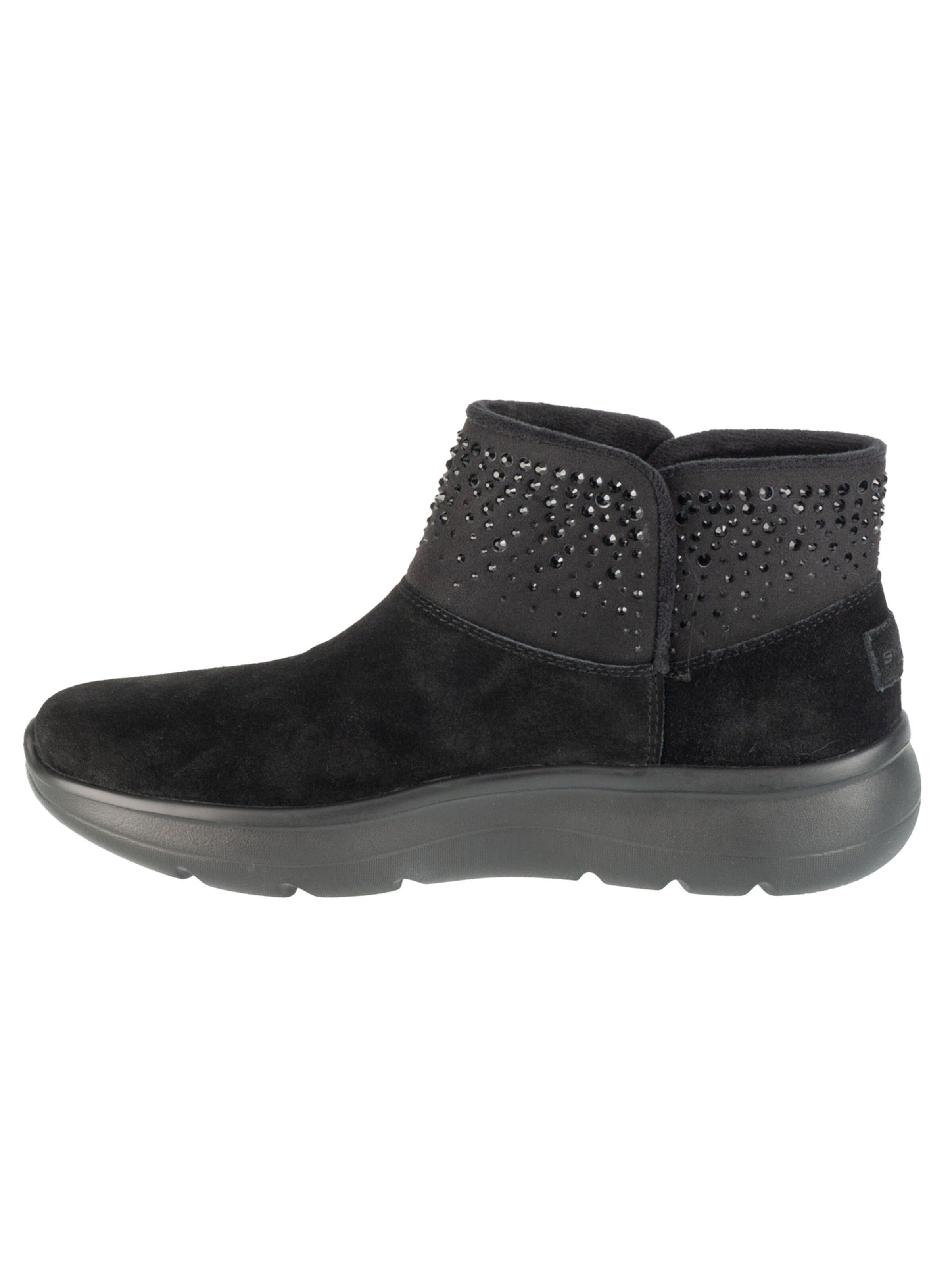 SKECHERS Sportschoen 'Skechers On-The-GO Encore - Winter Gleam' in Zwart