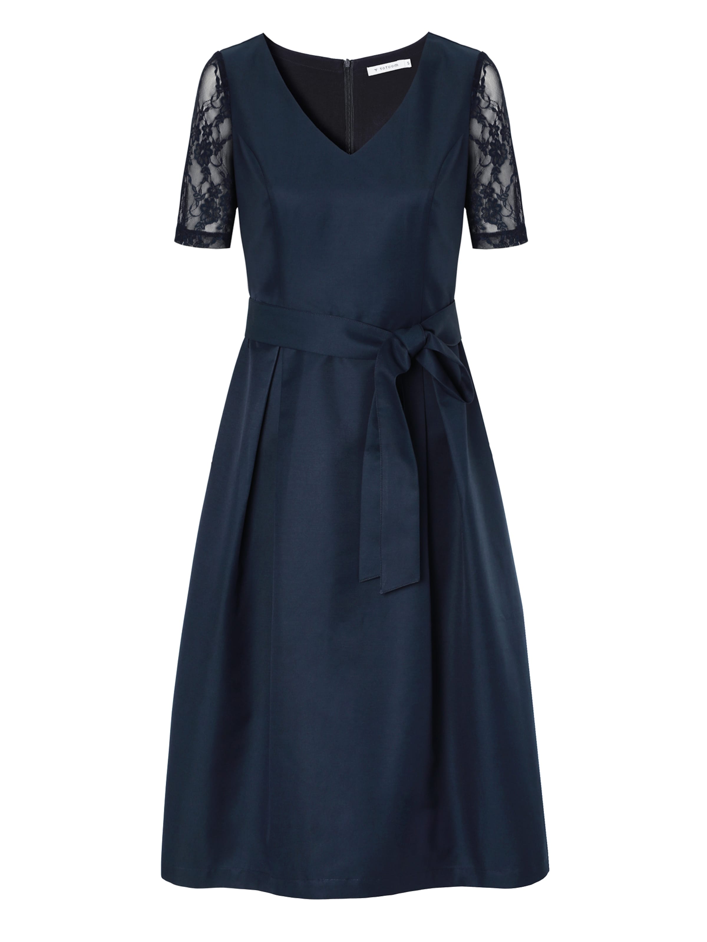 zils TATUUM Kokteiļkleita ' DUSTY': no priekšpuses