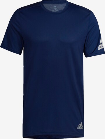 ADIDAS PERFORMANCE Koszulka funkcyjna 'Run It' w kolorze niebieski: przód