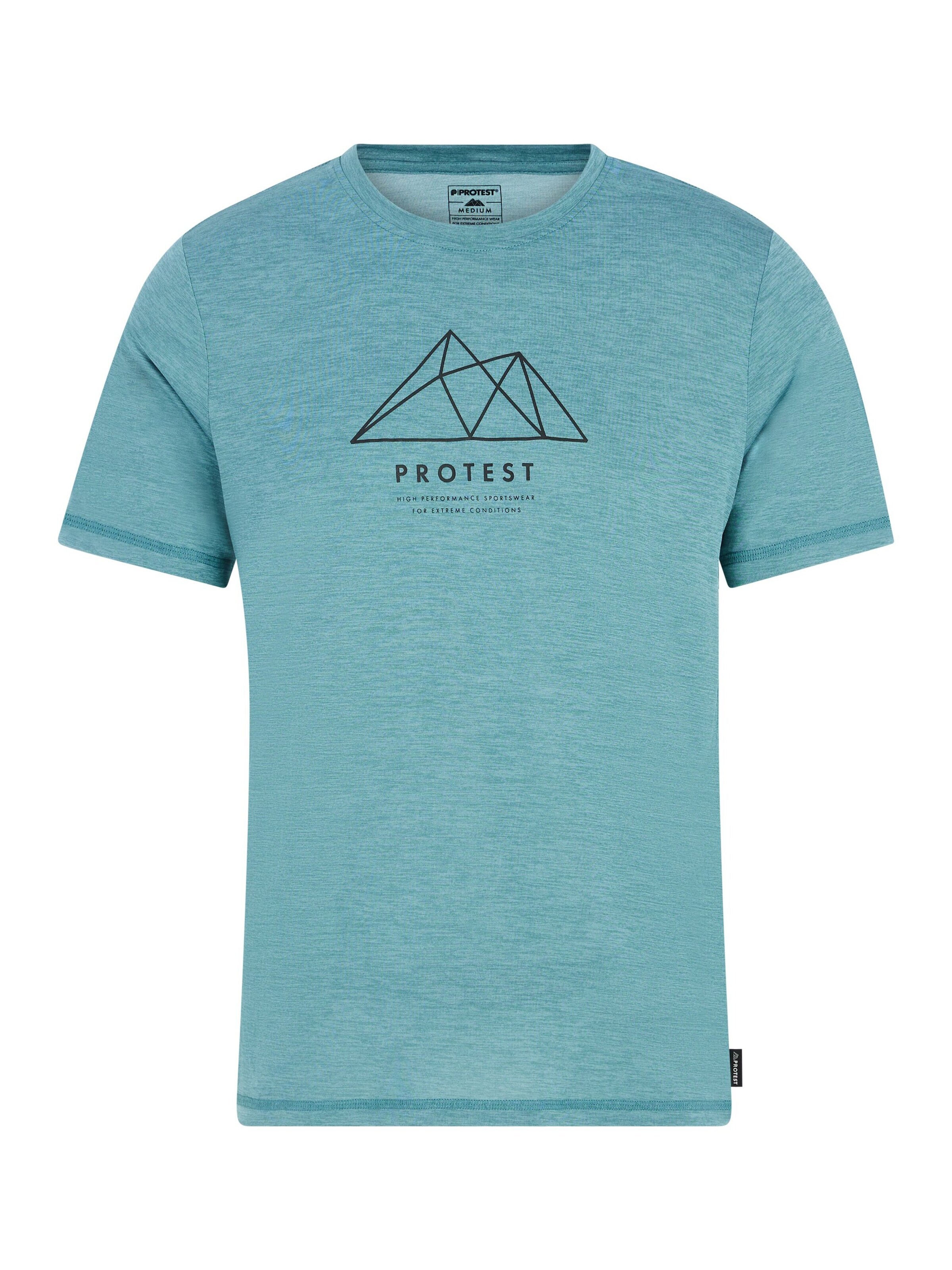 PROTEST Shirt 'PRTOliver'‌‌ in Grün: Vorderseite