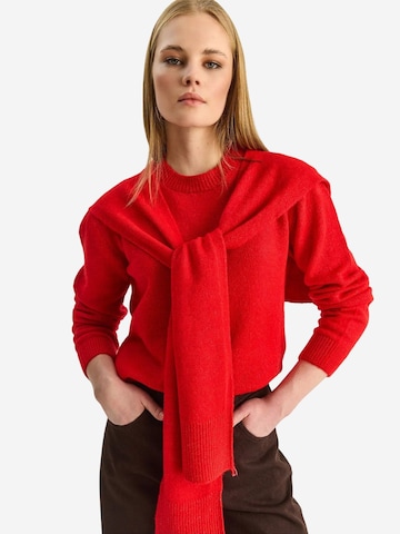 Bianco Lucci Pulóver 'Pullover' - piros