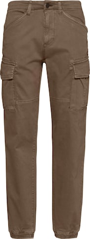 BEAR Tapered Cargohose in Braun: Vorderseite