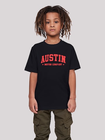 F4NT4STIC Shirt 'British Motor Heritage Austin Motor Company' in Zwart: voorkant