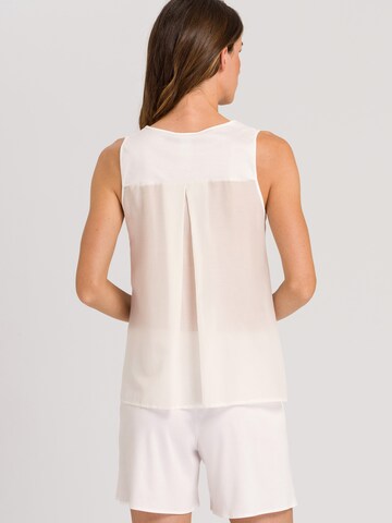 Hanro Korte pyjama ' Faye ' in Wit