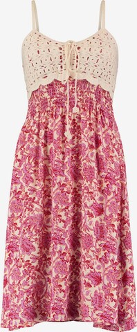 Hailys Φόρεμα 'Ka44na' σε ροζ: μπροστά