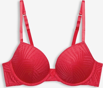 ESPRIT Push-up Bra in Red: front